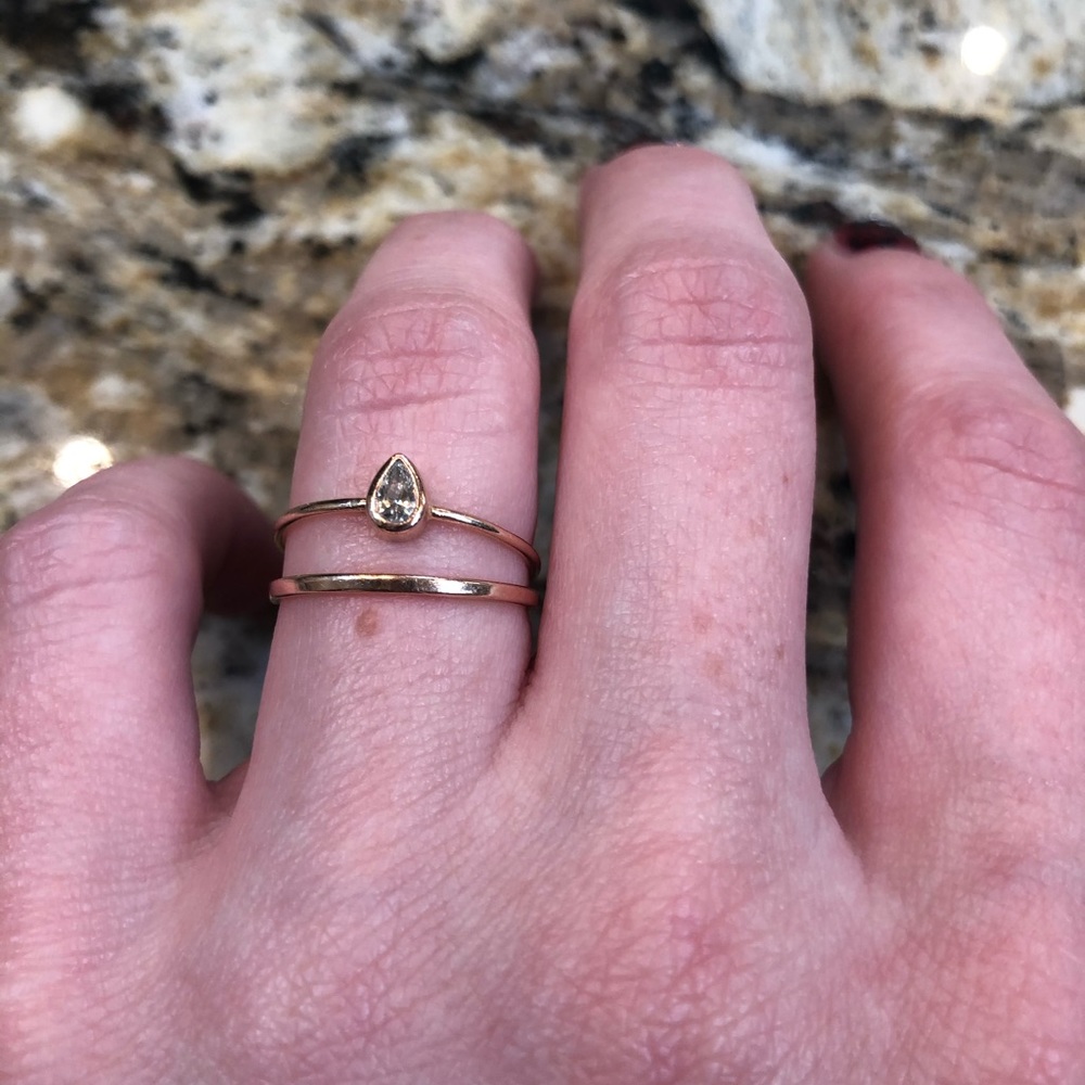 Rose Gold and Diamond Ring by Artemer - Picture 4 of 6